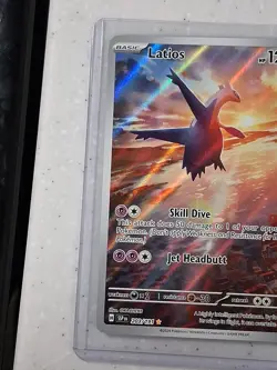 Pokemon TCG Latios 203/191 Surging Sparks Illustration - Image 4