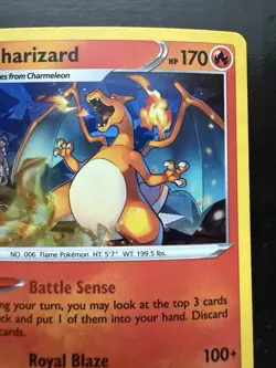 Pokemon Charizard 025/185 Cracked Ice Holo Vivid Voltage Deck Exclusive (NM) - Image 3