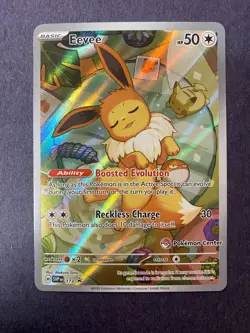 POKEMON TCG PRISMATIC EVOLUTIONS EEVEE SVP 173 POKEMON CENTER EXCLUSIVE PROMO - Image 1
