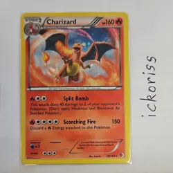 Pokemon Charizard Cosmos Holo Rare Blister Exclusives 020/149 2012 Stage 2 HP160 - Image 1