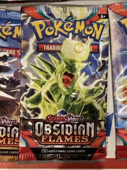 OBSIDIAN FLAMES 72 Pokemon TCG Booster Packs Lot Factory Sealed Free Shipping - Image 4