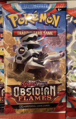 OBSIDIAN FLAMES 72 Pokemon TCG Booster Packs Lot Factory Sealed Free Shipping - Image 5
