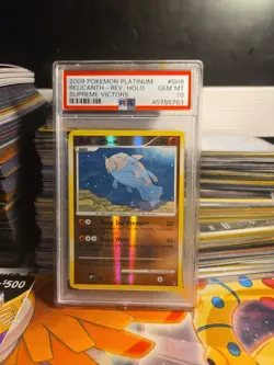 Pokemon 2009 Platinum Shiny Relicanth Supreme Victors PSA 10 - Image 2
