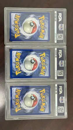 Pokemon 1999 Charizard Blastoise Venusaur Holo Base Set PSA 9 Mint - Image 2