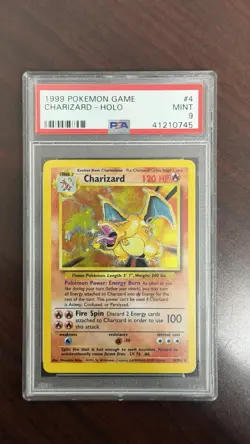Pokemon 1999 Charizard Blastoise Venusaur Holo Base Set PSA 9 Mint - Image 3