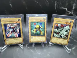 Yu-Gi-Oh TCG Alpha Beta and Gamma The Magnet Warrior Unlimited DOR-001 002 003 - Image 1