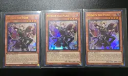 Yugioh Set of 3 Medius the Pure DUAD-EN008 Duelist's Advance 1st Edition - Image 1