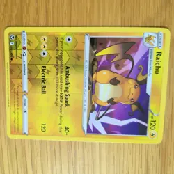 RAICHU 050/195 POKEMON CARD (SILVER TEMPEST SET) REVERSE HOLO - Image 3