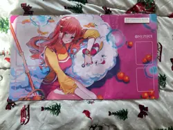 One Piece Nami Zeus Playmat Only Bandai Card Fest 24-25. No Card - Image 1