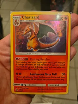 Pokemon TCG Sun & Moon Charizard SM226 Black Star Promo Holo Card NM Condition - Image 1