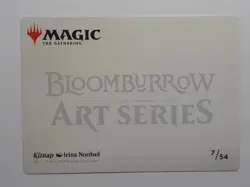 Kitnap Art Card (Gold-Stamped Signature) Art Series: Bloomburrow Regular - Image 2