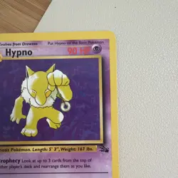 Hypno - 23/62 - Holo Rare Fossil Set 1999 - Pokemon Card Vintage WOTC LP - Image 4
