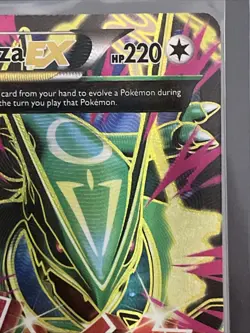 Pokemon XY Roaring Skies Holo Full Art Ultra Rare Card M Rayquaza EX 105/108 - Image 4