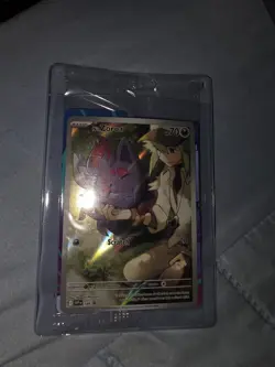 N's Zorua 189 Sv: Scarlet & Violet Promo Cards Holo Sealed - Image 1