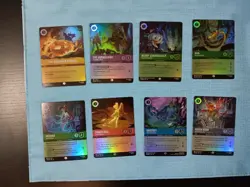 Disney Lorcana Whispers In The Well Epic TCG Cards 8 Cards Total - Image 2