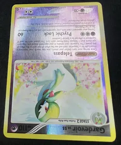 2007 Secret Wonders Gardevoir 7/132 Reverse Holo Rare + HOLO Pokemon Card - Image 5