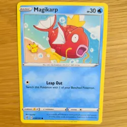 MAGIKARP 039/192 POKEMON CARD (REBEL CLASH SET) - Image 1