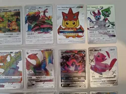 Silver Pokemon Card Bundle (15) – Charizard V & GX, Tag Team – PRXY Fan Display - Image 3
