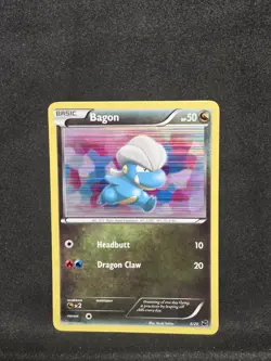 Pokemon Card - Holo Bagon 6/20 B&W Dragon Vault NM- - Image 1