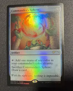 MTG WPN Gateway Promo Foil Commander's Sphere - Excellent - Image 1