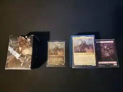 MTG Universes Beyond: Warhammer 40k Ruinous Powers Commander Deck Sleeved - Image 1