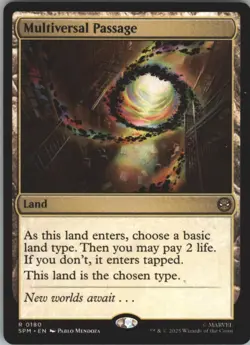 Multiverse Passage 180 Regular Marvel’s Spider-Man MTG NM - Image 1