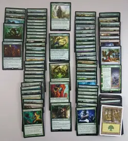 Magic 100 Commander Deck Dionus Dominant Elves Green +1's Ready To Play - Image 1