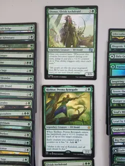 Magic 100 Commander Deck Dionus Dominant Elves Green +1's Ready To Play - Image 2