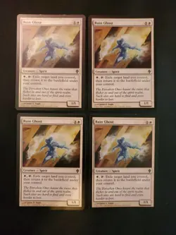 4x Ruin Ghost Worldwake Mixed Condition Magic The Gathering MTG Playset X4 4 - Image 1