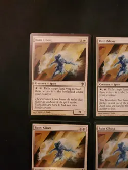 4x Ruin Ghost Worldwake Mixed Condition Magic The Gathering MTG Playset X4 4 - Image 2
