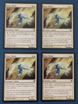 MTG 4x Ruin Ghost x4 NM Worldwake Magic Playset - Image 1