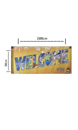 POKEMON~3X BANNER ~EX EMERALD~EX UNSEEN FORCES~WELCOME~ORGANIZED PLAY~2005 - Image 4