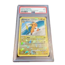 Pokemon POP Series 9 Raichu Holo PSA 7 NM 3/17 - Image 1