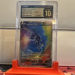 Pokemon- CGC Pristine 10 - Origin Forme Dialga V Astral Radiance SIR 177/189 - Image 1