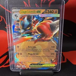 Mega Lucario EX 012 Black Star Promo Me01: Mega Evolution Pokemon TCG - Image 1