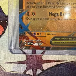 Mega Lucario EX 012 Black Star Promo Me01: Mega Evolution Pokemon TCG - Image 3
