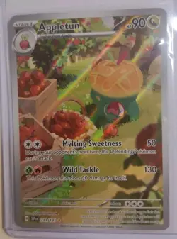 Appletun 211/191 - Illustration Rare - SV08: Surging Sparks - Pokemon TCG - NM - Image 1
