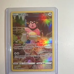 Pokemon Miltank GG24/GG70 Crown Zenith Galarian Gallery Ultra Rare Full Art Holo - Image 1