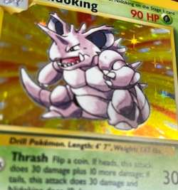 Pokemon Nidoking Base Set 11 Holo 1999-2000 Rare - Image 2