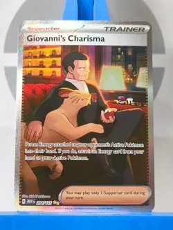 Giovanni's Charisma 204/165 - SIR - Scarlet & Violet-151 - Pokemon TCG - Image 3