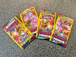 4 2019 | Pokemon | Sun and Moon: Unified Minds Booster Packs all are mint ! - Image 1