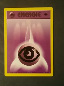 Psychic Energy Pokemon German Base Set 1st Edition ENERGIE PSYCHIC 101/102 - Image 1
