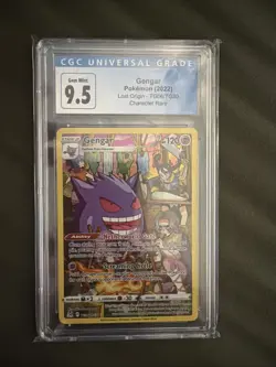 Pokemon CGC 9.5 Now 10 Gengar TG06/TG30 Swsh11: Lost Origin Trainer Gallery - Image 1