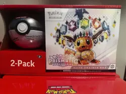 Pokemon Prismatic Evolutions ETB + Pokeball Bundle Sam’s Club Exclusive(Sealed) - Image 1