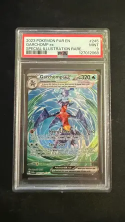 POKEMON PSA 9 2023 SV Paradox Rift Garchomp ex 245/182 SIR - Image 1