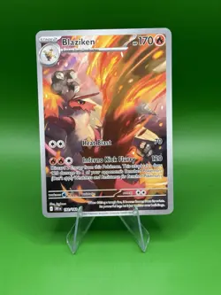 Blaziken 192/182 Destined Rivals Illustration Rare Full Art Pokemon TCG MINT - Image 2
