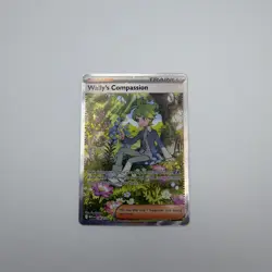 2025 Pokemon Wally’s Compassion Trainer 186/132 Illustration Holo- Mega Evol (C) - Image 1