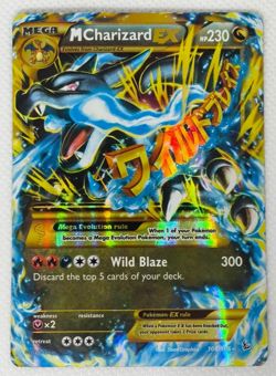 2014 Pokemon XY Flashfire M Charizard EX 108/106 Secret Rare Full Art – LP/NM - Image 1