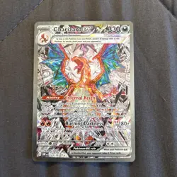 Pokemon TCG Charizard EX Obsidian Flames 223/197 Near Mint Condition - Image 1