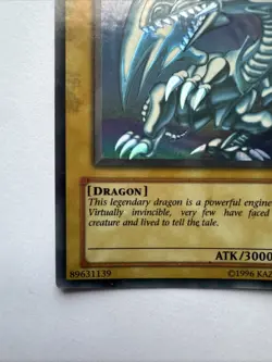 Yu-Gi-Oh! Blue-Eyes White Dragon SDK-E001 – Unlimited – Ungraded LP - Image 4